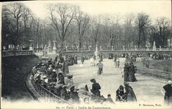 CPA Paris Jardin Du Luxembourg