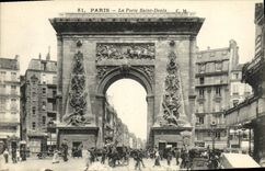 CPA Paris La Porle Saint Denis