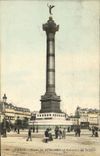 CPA Paris Place De La Bastille Et Colonne De Juillet