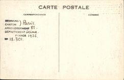 CPA Paris Chapelle Expiatoire Square Louis XVI