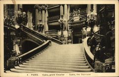 CPA Paris Opera Grand Escalier