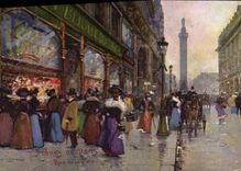 CPA Paris Rue De La Paix