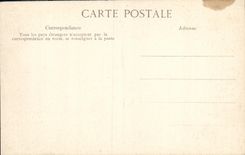 VINTAGE POSTCARD Believed Of the Seine January Montaigne Avenue And Rue Jean Pin