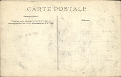 VINTAGE POSTCARD Believed Of the Seine Paris Barges Boats