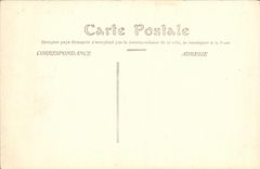 VINTAGE POSTCARD Paris Floods the Avenue Of Versailles To the Bridge De Grenelle