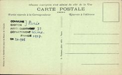 CPA Paris Hotel Des Invalides Cour D'Honneur Militaria