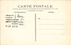 CPA Paris Hotel Des Invalides Entree Principale