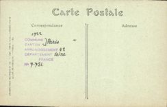 VINTAGE POSTCARD Paris Notre Dame Frontage central Gate Strap hinges