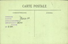 CPA Paris La Cour de L'Ecole des Beaux Arts