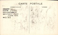 CPA Paris Chapelle Expiatoire Haussmann Apotheose de Louis XVI