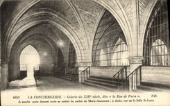 CPA La Conciergerie Galerie du 13eme dite la rue de Paris 