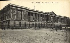 CPA Paris Les Colonnades du Louvre
