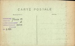 CPA Paris Les Colonnades du Louvre