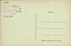 CPA Paris Palais du Louvre Pavillon Sully Ministre d'Henri IV