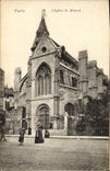 CPA Paris L'eglise St Medard