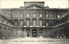 CPA Paris Hotel de monnaies Cour d'honneur 
