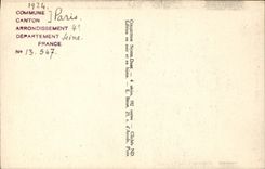 VINTAGE POSTCARD Paris Notre Dame Stall of SE the cardinal