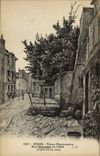 VINTAGE POSTCARD Paris Old Montmartre Street Marcadet in 1860