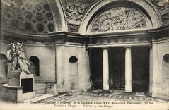 CPA Paris Chapelle expiatoire Interieur de la chapelle louis XVI Boulevard Haussmann