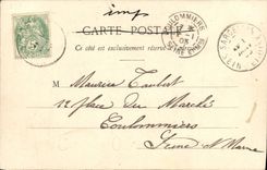 CPA 1er Janvier Enfants Annee 1903