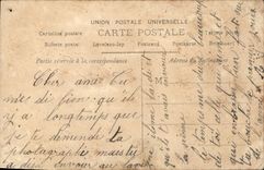 CPA Bonne Annee Femme