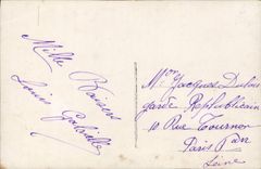 CPA Bonne Annee Femme