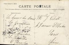 CPA Bonne Annee Homme