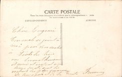 CPA Bonne Annee Femme