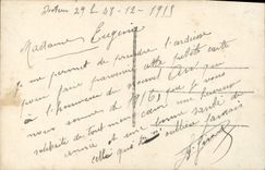 CPA Bonne Annee Homme