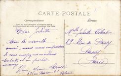 CPA Bonne Annee Femme 