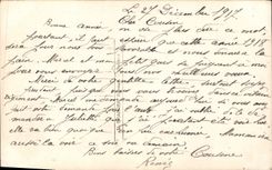 CPA Bonne Annee Fleurs