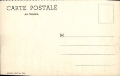 CPM Militaria Au Sahara Chameau