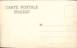 POSTAL MODERNA batería de Militaria del tractee 75 por las orugas de los coches