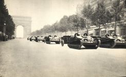 POSTAL MODERNA orugas de Militaria del tanque de la infantería