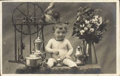 CPA Fantaisie Enfant Bebe