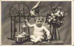 CPA Fantaisie Enfant Bebe