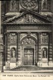 CPA Paris Eglise Saint Etienne du Mont Le Portail