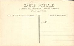 VINTAGE POSTCARD Paris the Seine and the Bridge of Arts