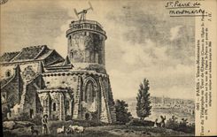 CPA Paris Vieux Montmartre 