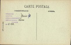 CPA Paris Ecole Nationale des Ponts et chaussees Rue des Saints Peres