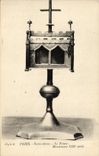 VINTAGE POSTCARD Paris Notre Dame the Monstrance treasure
