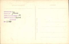 Opinión de París de la POSTAL de la VENDIMIA de la lumbrera y el carrusel Arc de Triomphe y el monumento de Gambetta