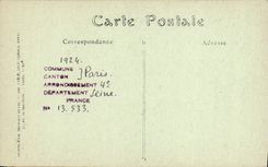 CPA Paris Notre Dame Bas Cote du transept nord