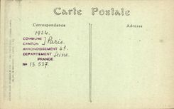 CPA Paris Notre Dame Galerie Superieure des Bas Cotes de la nef