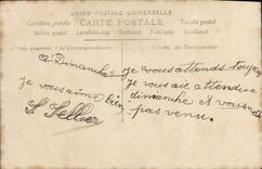 VINTAGE POSTCARD One Bites That Ennmis And Porte Flowers With the Friends Woman Dog