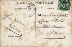 VINTAGE POSTCARD Our Beautiful Poisson d' Avril Cost Only one Children