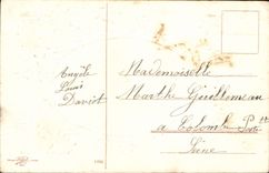 CPA Fantaisie Bonne Annee Fleurs 