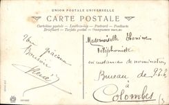 CPA Fantaisie Bonne Annee Femme