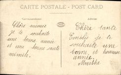 CPA Fantaisie Bonne Annee