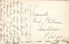 CPA Fantaisie Bonne Annee Femme